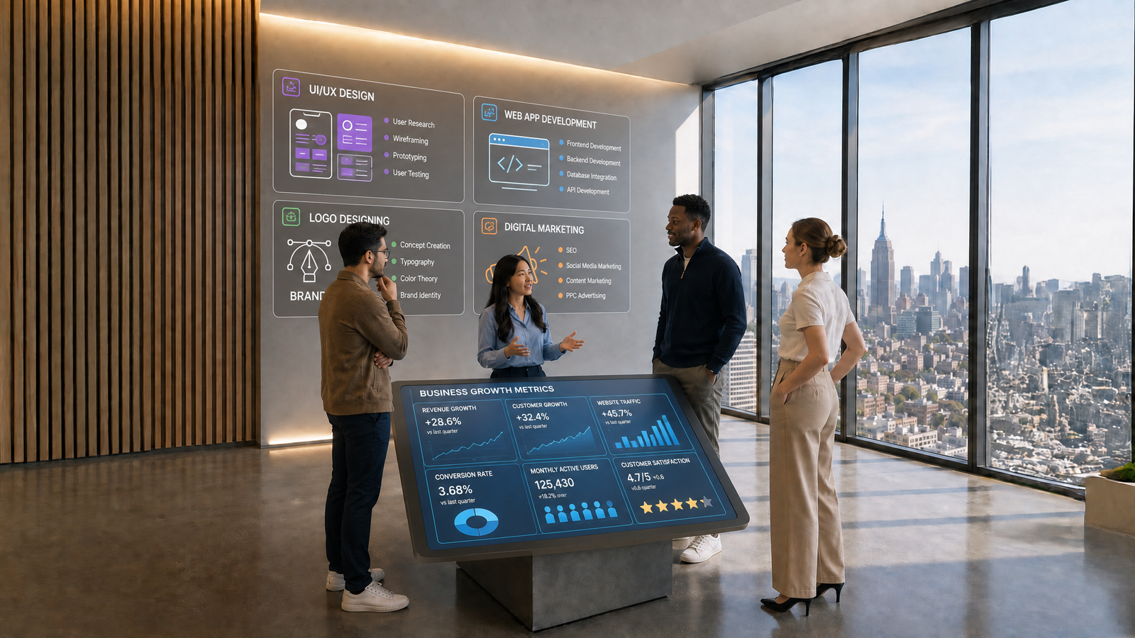 Design technology brand and digital solutions